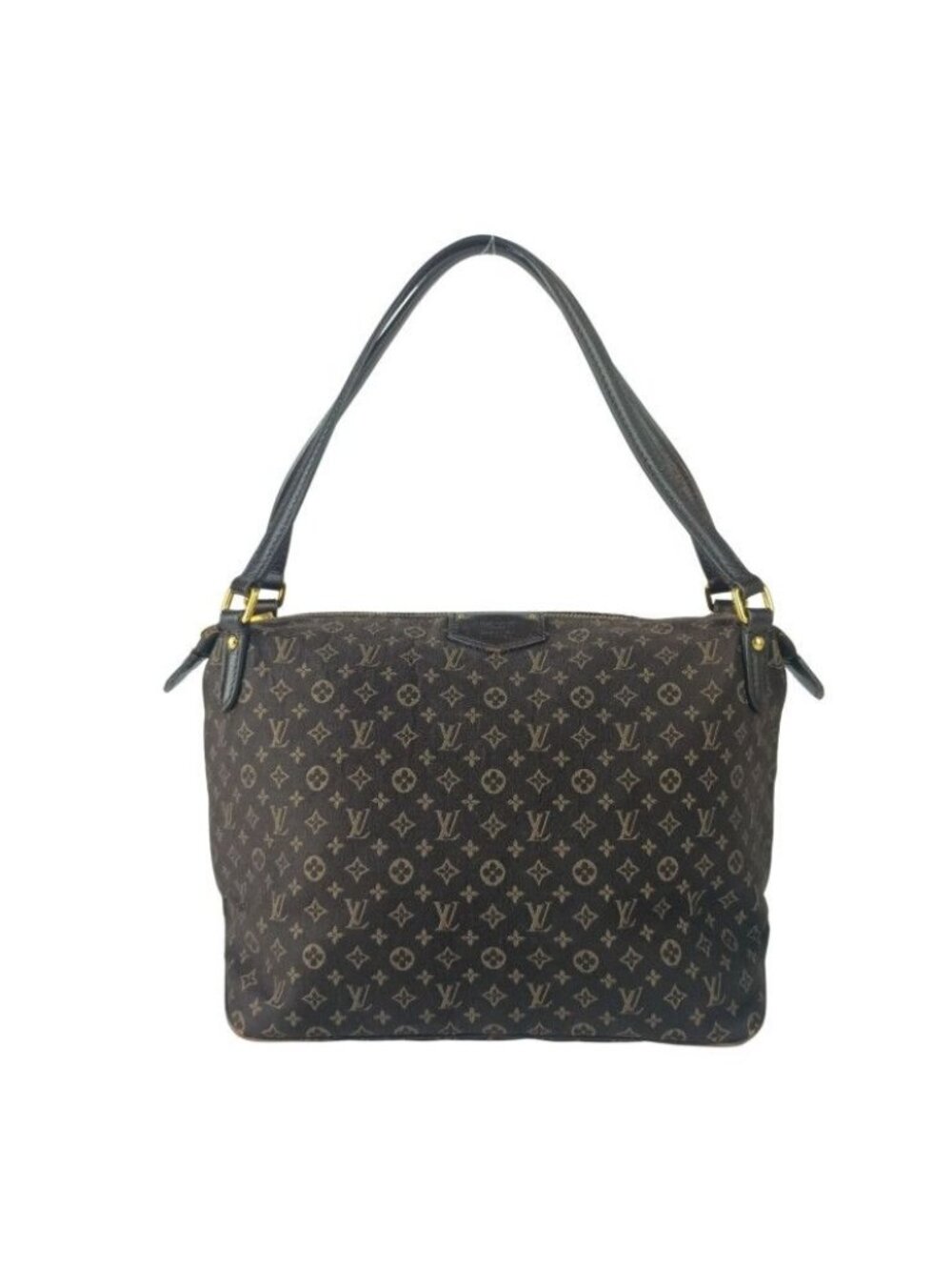 Louis Vuitton Handbag Monogram Idylle Ballad PM Fusain Canvas Leather Gold